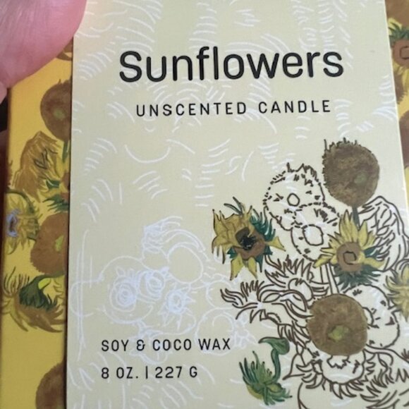 BNIB: Insights Unscented Candle x Van Gogh Museum - Picture 3 of 3